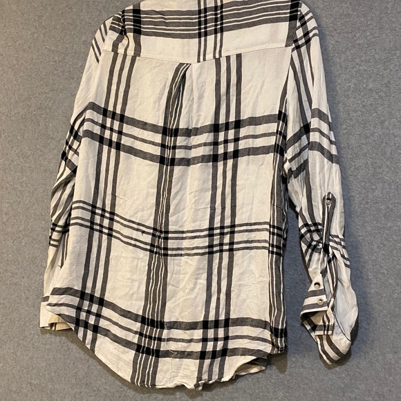 Tinsel Monochrome Checkered Shirt - Picture 7 of 8